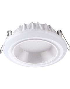 Встраиваемый точечный светильник NT19 000 IP20 LED 12W белый 358279 Novotech