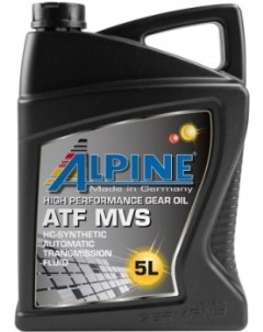 Трансмиссионное масло ATF MVS 5л 0100732 Alpine