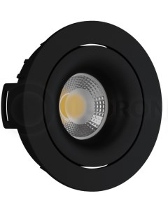 Встраиваемый точечный светильник DE 200 Black Ledron