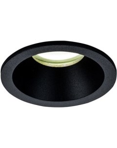 Влагозащищенный точечный светильник SPOT RECESSED ROUND Black 6811 Mantra