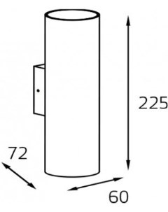 Бра DANNY W2 White Italline