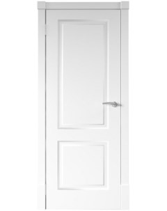 Дверное полотно щитовое Дверь финская белая ПГ 200 70 Юни