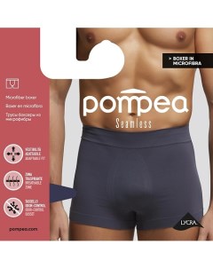 Трусы мужские BOXER U SEAMLESS Pompea