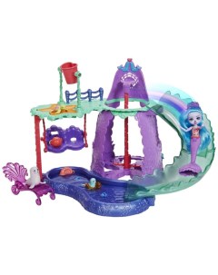 Набор игровой Большой аквапарк с куклой и питомцами Enchantimals HCG03 Mattel