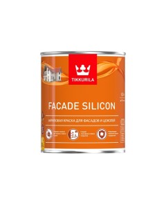 Краска фасадная Facade Silicon C гл мат 0 9л Tikkurila