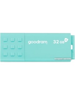 USB Flash UME3 Care 32GB бирюзовый Goodram