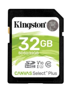 Карта памяти Canvas Select Plus SDHC 32GB Kingston