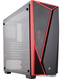 Корпус Carbide SPEC 04 закаленное стекло черный красный Corsair