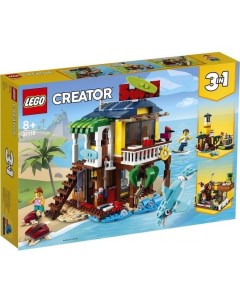 Конструктор Creator 31118 Пляжный домик серферов Lego