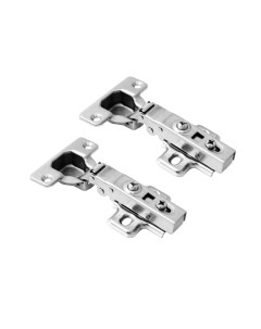 Петля clip on prof2pcs M350 Full V с доводчиком и евровинтами 110 градусов накладная 2 шт Lemax