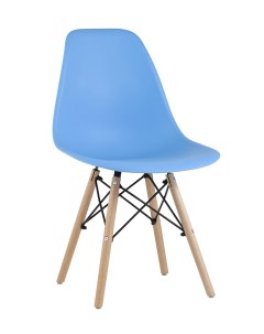 Стул eames wood голубой 46x81x53 см Stoolgroup