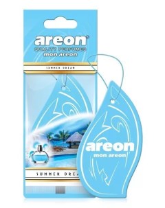 Ароматизатор для авто MON Summer Dream картонка Areon