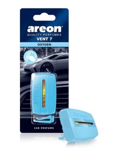 Ароматизатор для авто Vent 7 Oxygen на дефлектор Areon