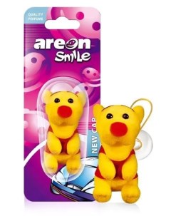 Ароматизатор для авто Smile в виде игрушки New Car Areon