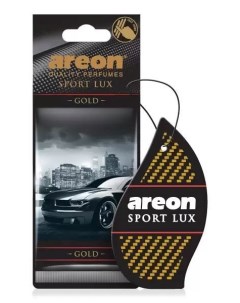 Ароматизатор для авто SPORT LUX Gold картонка Areon