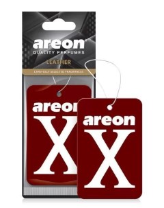 Ароматизатор для авто X Leather картонка Areon