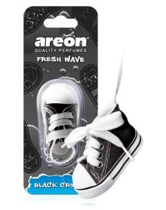 Ароматизатор для авто FRESH WAVE Black Crystal Areon