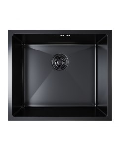 Мойка кухонная Pro 548569 черный графит с сифоном Mixline
