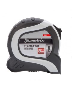 Рулетка Extra Wide 8 м x 27 мм двухкомпонентный корпус PRO Matrix