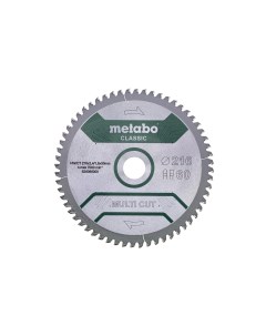 Пильный диск MultiCutClassic 628285000 Metabo