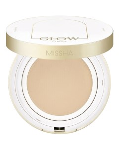 Тональный кушон Glow Cushion Light с коллагеном Missha