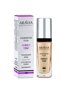 Тональный крем для увлажнения и естественного сияния кожи PERFECT TONE Aravia professional