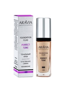 Тональный крем для увлажнения и естественного сияния кожи PERFECT TONE Aravia professional