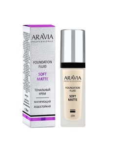 Тональный крем для лица матирующий SOFT MATTE Aravia professional