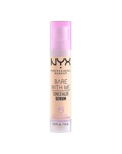 Ухаживающая сыворотка консилер для лица и тела BARE WITH ME Nyx professional makeup