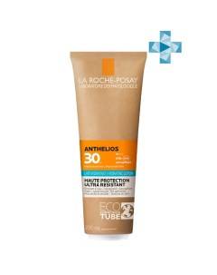 Anthelios Солнцезащитное увлажняющее молочко для лица и тела SPF 30 PPD 14 La roche-posay