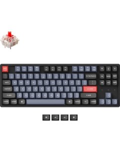 Беспроводная клавиатура K8P-J1-RU K8 Pro (Black, Red Switch) Keychron