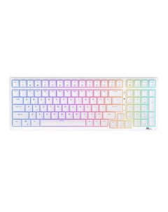 Клавиатура rk98 rgb белый rk red Royal kludge