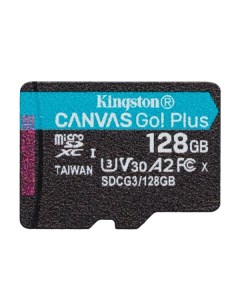 Карта памяти canvas go plus microsdxc 128gb sdcg3 128gbsp Kingston