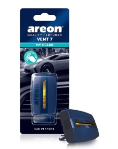 Ароматизатор для авто Vent 7 Ocean на дефлектор Areon