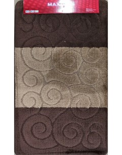 Коврик для ванной комнаты SILE 50X80 2518 BROWN Maximus