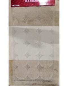 Коврик для ванной комнаты EDREMIT 60X100 2540 BEIGE Maximus