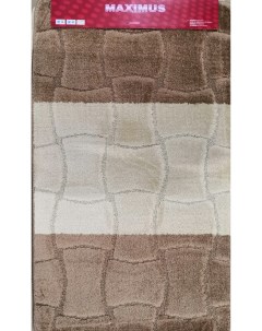 Набор ковриков для ванной комнаты SARIYER 50X80 40X50 2546 L BROWN Maximus