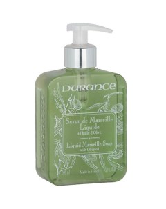 Жидкое мыло с экстрактом Оливы Liquid Marseille Soap with Olive oil 300 Durance