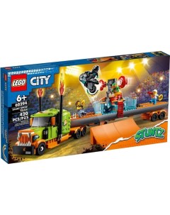 Конструктор City Грузовик для шоу каскадёров 60294 Lego