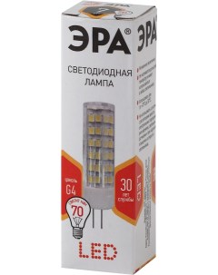 Лампочка LED smd JC 7w 220V corn ceramics 827 G4 Б0027859 Эра