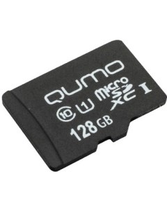 Карта памяти microSDXC 128GB без адаптера QM128GMICSDXC10U3NA Qumo