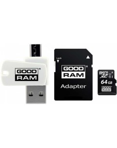 Карта памяти ALL in ONE microSDXC M1A4 0640R12 64GB Goodram