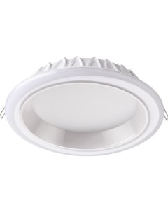 Встраиваемый точечный светильник NT19 000 IP20 LED 32W белый 358281 Novotech