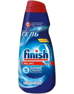 Гель для посудомоечных машин All 1 Power Gel ShineProtect 1000мл Finish