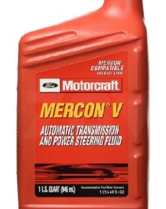 Трансмиссионное масло Motorcraft Mercon 946мл XT5QMC Ford