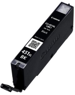 Картридж CLI 451 bk XL Back Черный 6472B001 Canon