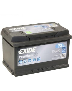 Автомобильный аккумулятор Premium EA722 72 А ч Exide