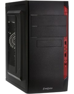 Корпус для компьютера QA 410 MicroATX без БП Black EX272737RUS Exegate