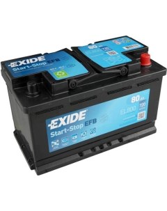 Аккумулятор Start Stop EFB EL800 80 А ч Exide