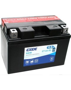 Аккумулятор AGM ET12A BS 9 5 А ч Exide